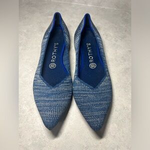 Rothy’s the Pointe Shoes in Blues Sz 8.5